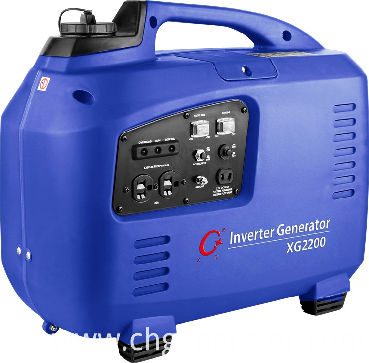 2200W 2.2 Kw Gasoline Digital Inverter Generator (XG2200)